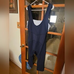 FP Movement By Free People Navy Blue Sleeveless Jumpsuit Medium